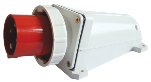 Wtyczka przemysłowa natynkowa 63A, 400V, 3P+E, 6h, IP67 TICS-534 Tracon Electric
