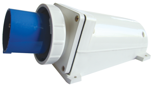 Wtyczka przemysłowa natynkowa 125A, 250V, 2P+E, 6h, IP67 TICS-543 Tracon Electric
