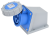 Gniazdo przemysłowe natynkowe 16A, 250V, 2P+E, 6h, IP67 TICS-1132 Tracon Electric