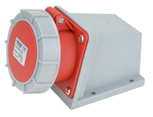 Gniazdo przemysłowe natynkowe 16A, 400V, 3P+N+E, 6h, IP67 TICS-1152 Tracon Electric