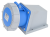 Gniazdo przemysłowe natynkowe 32A, 250V, 2P+E, 6h, IP67 TICS-1232 Tracon Electric