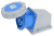 Gniazdo przemysłowe natynkowe 32A, 250V, 2P+E, 6h, IP67 TICS-1232 Tracon Electric