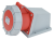 Gniazdo przemysłowe natynkowe 32A, 400V, 3P+N+E, 6h, IP67 TICS-1252 Tracon Electric