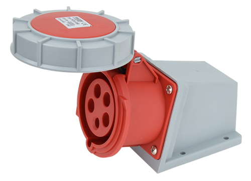 Gniazdo przemysłowe natynkowe 32A, 400V, 3P+N+E, 6h, IP67 TICS-1252 Tracon Electric