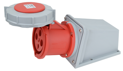 Gniazdo przemysłowe natynkowe 63A, 400V, 3P+E, 6h, IP67 TICS-134 Tracon Electric