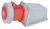 Gniazdo przemysłowe natynkowe 63A, 400V, 3P+N+E, 6h, IP67 TICS-135 Tracon Electric