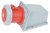 Gniazdo przemysłowe natynkowe 125A, 400V, 3P+E, 6h, IP67 TICS-144 Tracon Electric