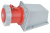 Gniazdo przemysłowe natynkowe 125A, 400V, 3P+N+E, 6h, IP67 TICS-145 Tracon Electric