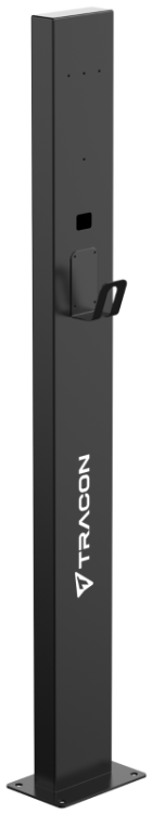 Stojak do ładowarki samochodow 32 cm x 21 cm x 135 cm TECS303T Tracon Electric
