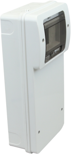 Pusta rozdzielnica przemysłowa, ABS 6 mod, H×W×D=350×170×105mm, IP55 TDB351710 Tracon Electric