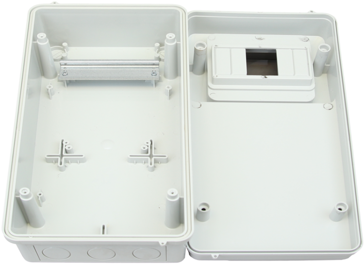 Pusta rozdzielnica przemysłowa, ABS 6 mod, H×W×D=350×170×105mm, IP55 TDB351710 Tracon Electric