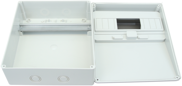 Pusta rozdzielnica przemysłowa, ABS 11 mod, H×W×D=300×230×115mm, IP55 TDB302210 Tracon Electric
