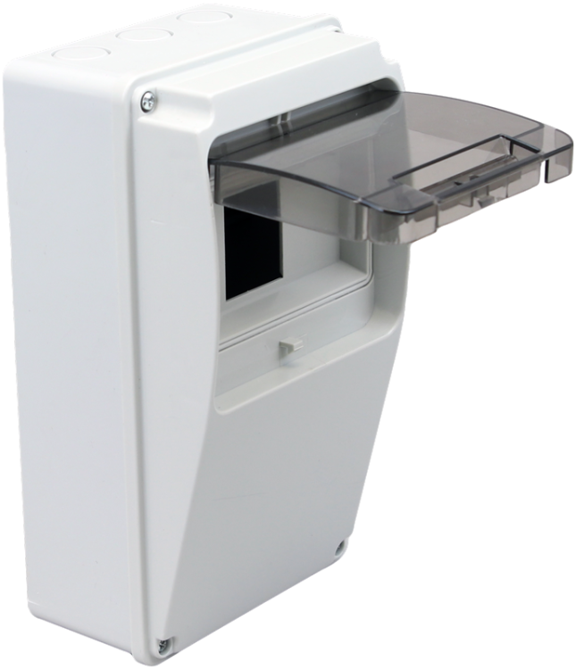 Pusta rozdzielnica przemysłowa, ABS 6 mod, H×W×D=230×130×105mm, IP55 TDB231377 Tracon Electric