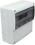Pusta obudowa przemysłowa ABSz szyną montażową 16mod, H×W×D=330×330×155mm, IP65 TDB333315 Tracon Electric