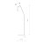 Lampa podłogowa stojąca regulowana Industrialna Loft EYE SUPER WHITE I 6493 NOWODVORSKI Lighting GU10 x1 160cm nowoczesna oświetleniowa punktowa pojedyncza metalowa biała biały duża Inspiracje Premium