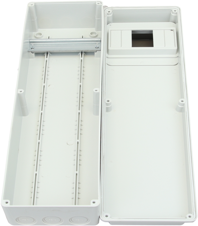 Pusta rozdzielnica przemysłowa, ABS 6 mod, H×W×D=460×130×105mm, IP55 TDB461377 Tracon Electric