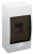 Rozdzielnica natynkowa dymne drzwi, szyna N/PE 1×4 modul, IP40, (H×W×D=200×112×92mm) EDFK-4/1 Tracon Electric