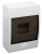 Rozdzielnica natynkowa dymne drzwi, szyna N/PE 1×6 modul, IP40, (H×W×D=200×148×95mm) EDFK-6/1 Tracon Electric