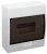 Rozdzielnica natynkowa dymne drzwi, szyna N/PE 1×8 modul, IP40, (H×W×D=200×184×95mm) EDFK-8/1 Tracon Electric