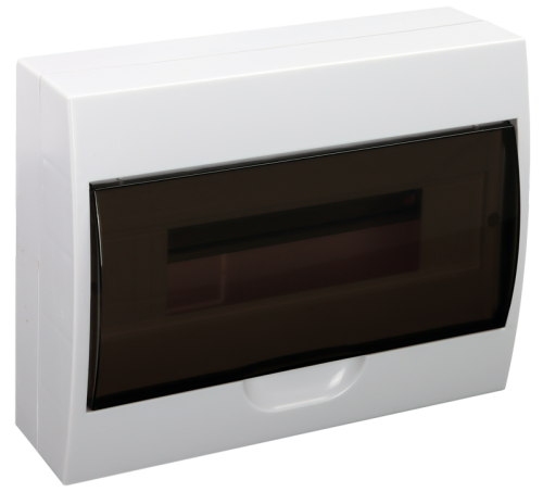 Rozdzielnica natynkowa dymne drzwi, szyna N/PE 1×12 modul, IP40, (H×W×D=200×256×95mm) EDFK-12/1 Tracon Electric