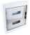 Rozdzielnica natynkowa z dymnymi płaskimi drzwiami, plastik 2×18 (36) modul, IP40, (H×W×D=505×464×100mm) EDFKS-18/2 Tracon Electric