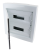 Rozdzielnica natynkowa z białymi płaskimi drzwiami, plastik 2×18 (36) modul, IP40, (H×W×D=505×464×100mm) EDFKSN-18/2 Tracon Electric