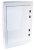 Rozdzielnica natynkowa z białymi płaskimi drzwiami, plastik 3×18 (54) modul, IP40, (H×W×D=670×464×120mm) EDFKSN-18/3 Tracon Electric