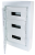 Rozdzielnica natynkowa z białymi płaskimi drzwiami, plastik 3×18 (54) modul, IP40, (H×W×D=670×464×120mm) EDFKSN-18/3 Tracon Electric