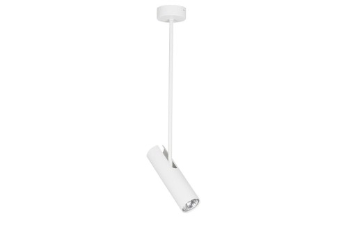 Lampa sufitowa Industrialna Loft EYE SUPER WHITE I zwis A 6488 NOWODVORSKI Lighting GU10 x1 nowoczesna wisząca oświetleniowa metalowa biała regulowana Inspiracje Premium