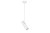Lampa sufitowa Industrialna Loft EYE SUPER WHITE I zwis A 6488 NOWODVORSKI Lighting GU10 x1 nowoczesna wisząca oświetleniowa metalowa biała regulowana Inspiracje Premium