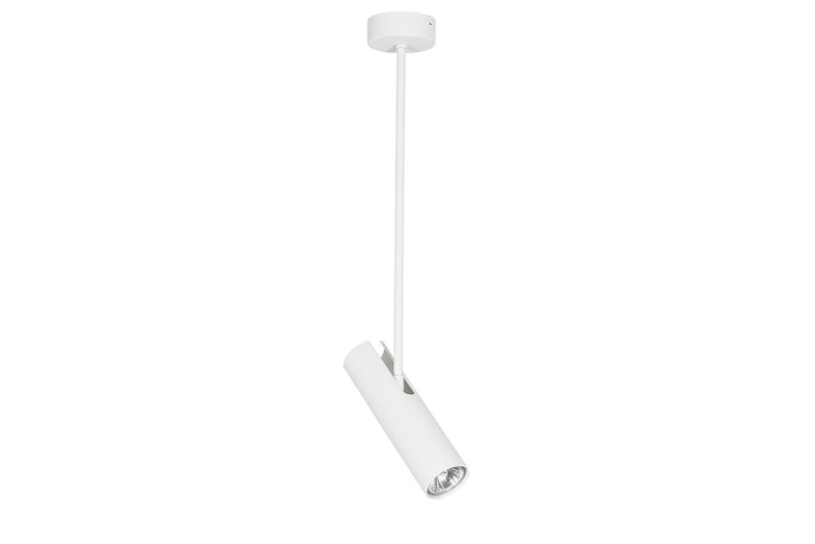 Lampa sufitowa Industrialna Loft EYE SUPER WHITE I zwis A 6488 NOWODVORSKI Lighting GU10 x1 nowoczesna wisząca oświetleniowa metalowa biała regulowana Inspiracje Premium