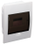 Rozdzielnica podtynkowa, dymne drzwi, szyna N/PE 1×6 modul, IP40, (H×W×D=200×150×66mm) EDS-6/1 Tracon Electric