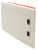 Rozdzielnica podtynkowa, białe drzwi płaskie 1×12 (12) modul, IP40, (H×W×D=240×305×80mm) EDSSN-12/1 Tracon Electric