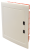 Rozdzielnica podtynkowa, białe drzwi płaskie, szyna N/PE 2×12 (24) modul, IP40, (H×W×D=395×305×85mm) EDSSN-12/2 Tracon Electric