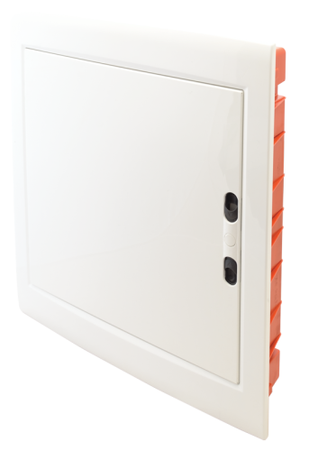 Rozdzielnica podtynkowa, białe drzwi płaskie 2×18 (36) modul, IP40, (H×W×D=480×440×90 mm) EDSSN-18/2 Tracon Electric