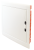Rozdzielnica podtynkowa, białe drzwi płaskie 2×18 (36) modul, IP40, (H×W×D=480×440×90 mm) EDSSN-18/2 Tracon Electric