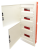 Rozdzielnica podtynkowa, białe drzwi płaskie 4×18 (72) modul, IP40, (H×W×D=860×440×95mm) EDSSN-18/4 Tracon Electric