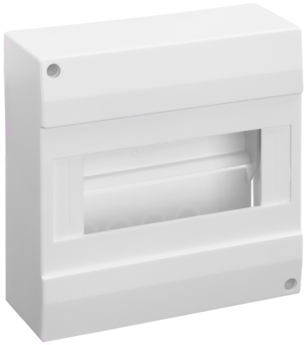 Rozdzielnica natynkowa bez drzwi 1×8 modul, IP40, (H×W×D=160×160×62mm) EDFK-8/1AN Tracon Electric