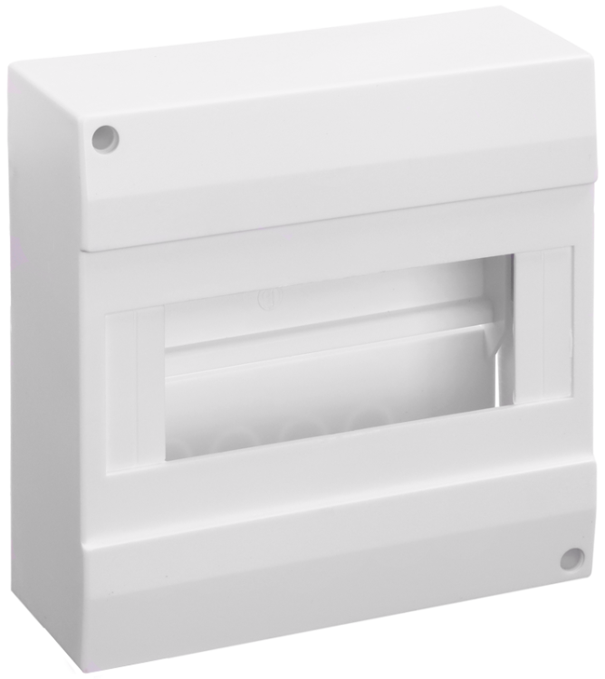 Rozdzielnica natynkowa bez drzwi 1×8 modul, IP40, (H×W×D=160×160×62mm) EDFK-8/1AN Tracon Electric