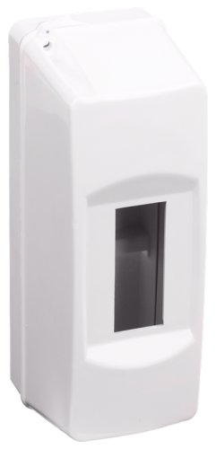 Rozdzielnica natynkowa bez drzwi, z możliwością plombowania 1×2 modul, IP40, (H×W×D=140×50×60mm) EDFK-2/1ANP Tracon Electric