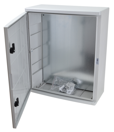 Rozdzielnica plastikowa HxWxD=600x500x220mm, IP65, IK10, 1000V AC/DC, RAL7035 TME605022 Tracon Electric