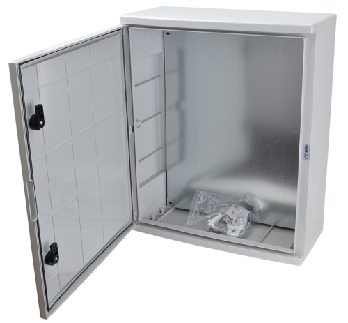 Rozdzielnica plastikowa maskowana 3x22mod, HxWxD=600x500x220mm, IP65, IK10, 1000V AC/DC TME605022M Tracon Electric