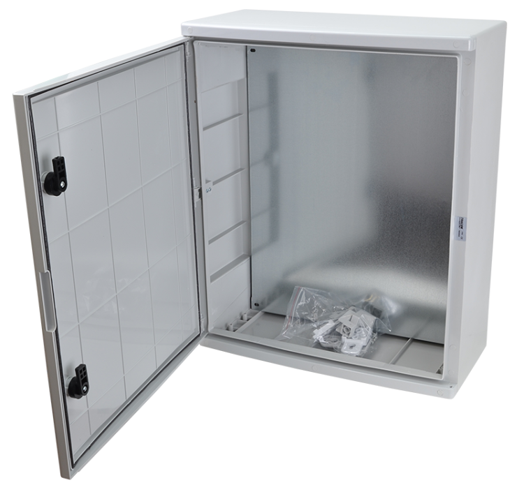 Rozdzielnica plastikowa maskowana 3x22mod, HxWxD=600x500x220mm, IP65, IK10, 1000V AC/DC TME605022M Tracon Electric