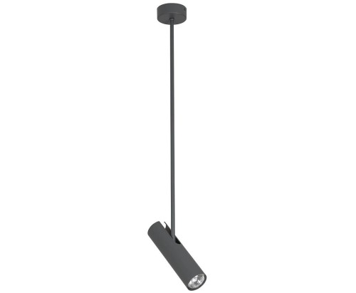 Lampa sufitowa Industrialna Loft EYE SUPER GRAPHITE I zwis B 6496 NOWODVORSKI Lighting GU10 nowoczesna wisząca oświetleniowa metalowa grafitowa grafit regulowana duża Inspiracje Premium