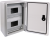 Rozdzielnica plastikowa maskowana, drzwi dymne 2x6mod, HxWxD=280x210x130mm, IP65, IK10, 1000V AC/DC TME282113MT Tracon Electric