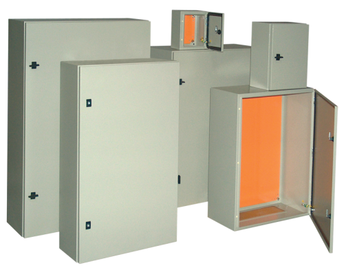 Metalowa szafa rozdzielcza, stal, szara H×W×D=1200×800×300mm, IP55 TFE1208030 Tracon Electric