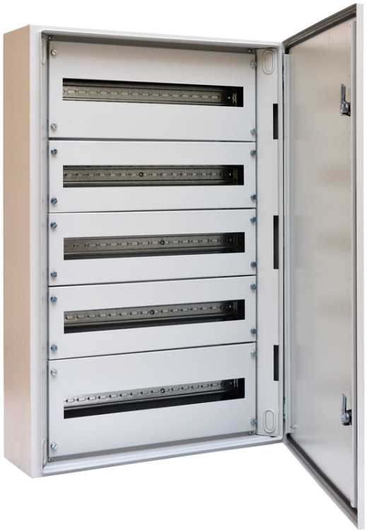 Rozdzielnica metalowa, drzwi metalowe W×L×H=600×900×200 / 120M (5×24) , IP54 TGEF609020 Tracon Electric