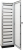 Modułowa rozdzielnica, metalowe drzwi, szyny DIN-RAIL W×L×H=600×2100×400 / 288M (12×24) , IP54 TGEFM6021040M Tracon Electric