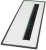 Grzebieniowy wpust kablowy 568×202×6 mm TGECE25 Tracon Electric
