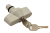 Zamek bezpieczeństwa do szaf TME 180°, key removable in both positions TME-ZM Tracon Electric